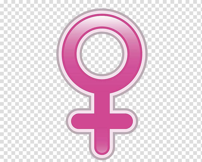 Gender symbol Female Woman, Feminine symbol transparent background PNG clipart
