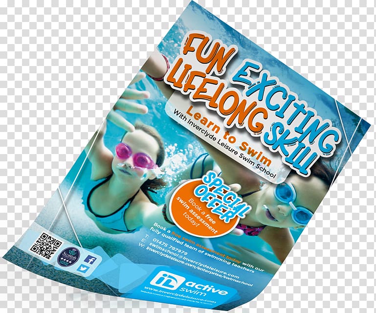Greenock Poster Swimming Information, swimming poster transparent background PNG clipart