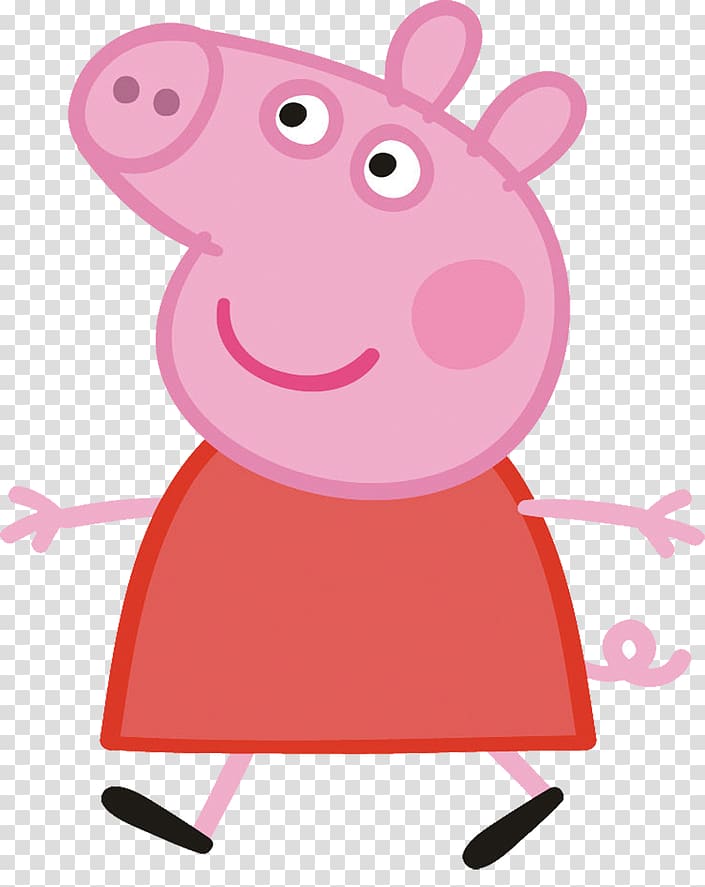 Daddy Pig Entertainment One Television show, PEPPA PIG transparent background PNG clipart