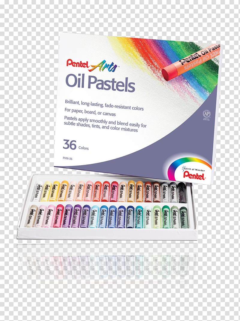 Oil pastel Art Color Pentel, Greas transparent background PNG clipart