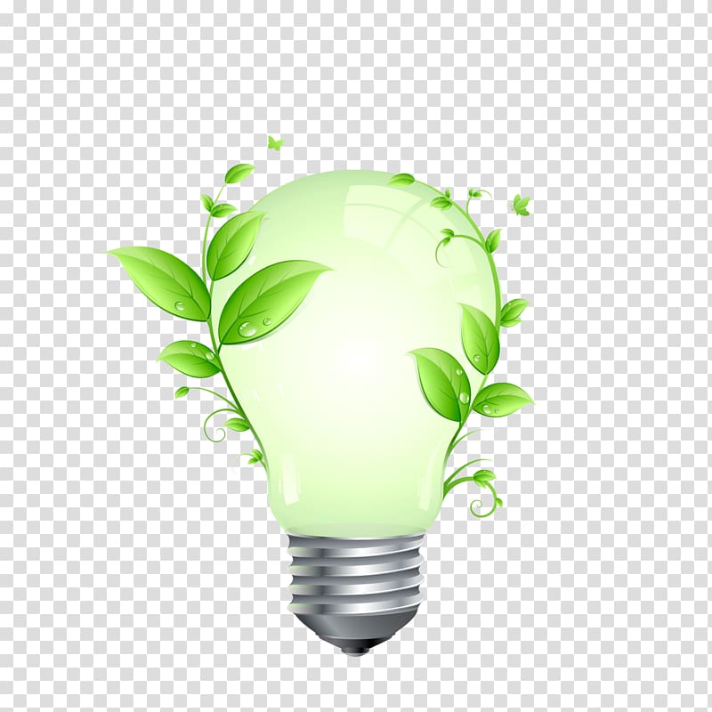 Incandescent light bulb LED lamp Energy conservation Efficient energy use, light bulb transparent background PNG clipart