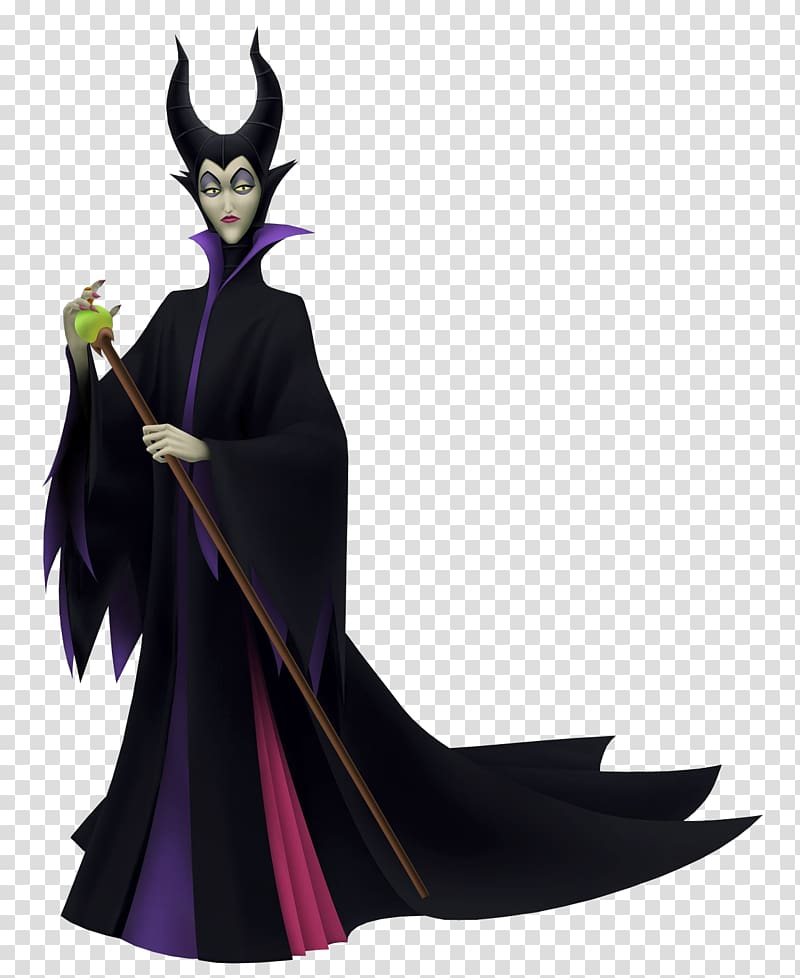 Maleficent Kingdom Hearts II Kingdom Hearts Birth by Sleep Kingdom Hearts Coded, sleeping beauty transparent background PNG clipart