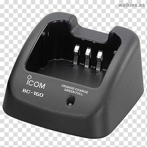 Battery charger Icom Incorporated AC adapter Electric battery Two-way radio, icom transparent background PNG clipart