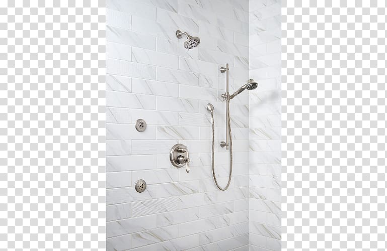 Tap Sink Shower Bathroom Angle, white wall tiles transparent background PNG clipart