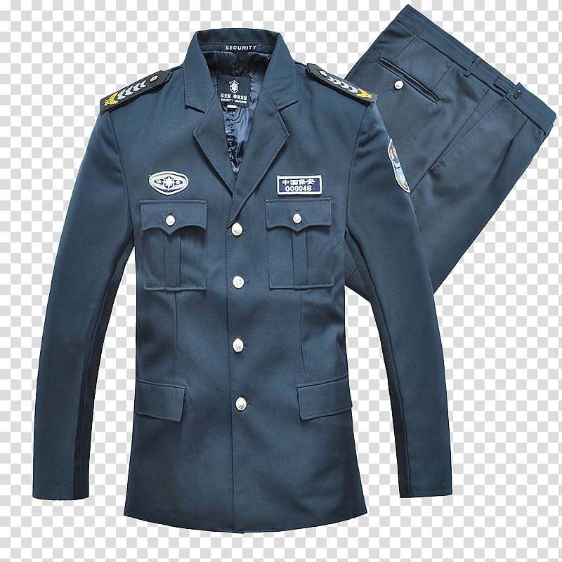 T-shirt Uniform Clothing Suit Sleeve, A security suit transparent background PNG clipart