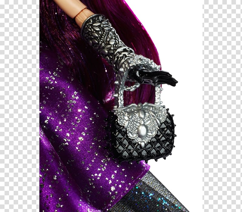 Doll Ever After High Thronecoming Raven Queen Amazon.com Mattel, doll transparent background PNG clipart