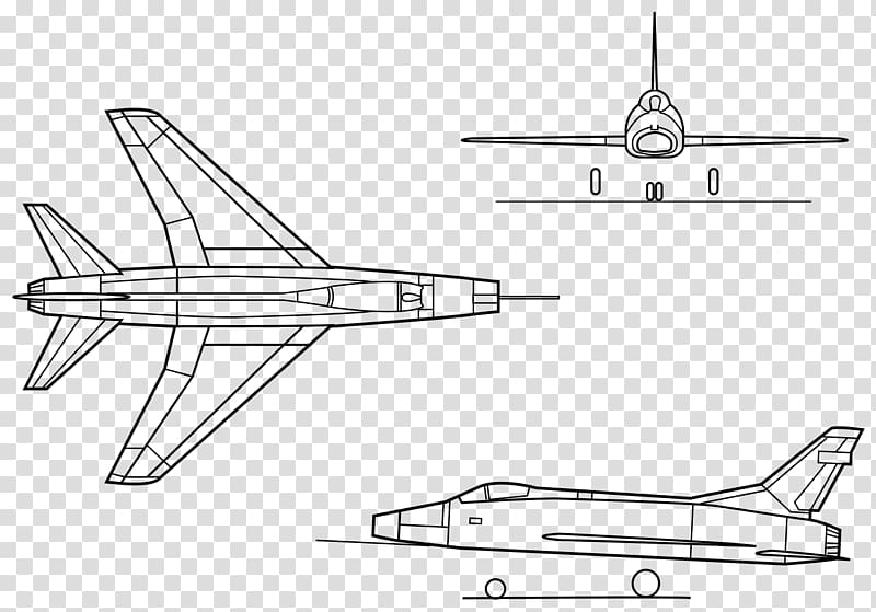 North American F-100 Super Sabre North American F-86 Sabre Airplane Fighter aircraft North American Aviation, FLIGHT transparent background PNG clipart