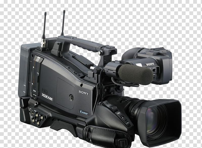 Sony PMW-EX1 Camcorder XDCAM HD, Camera,black transparent background PNG clipart