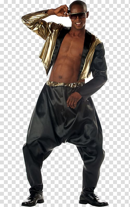 1980s Costume party Parachute pants Hammer pants, Oldschool Hip Hop transparent background PNG clipart