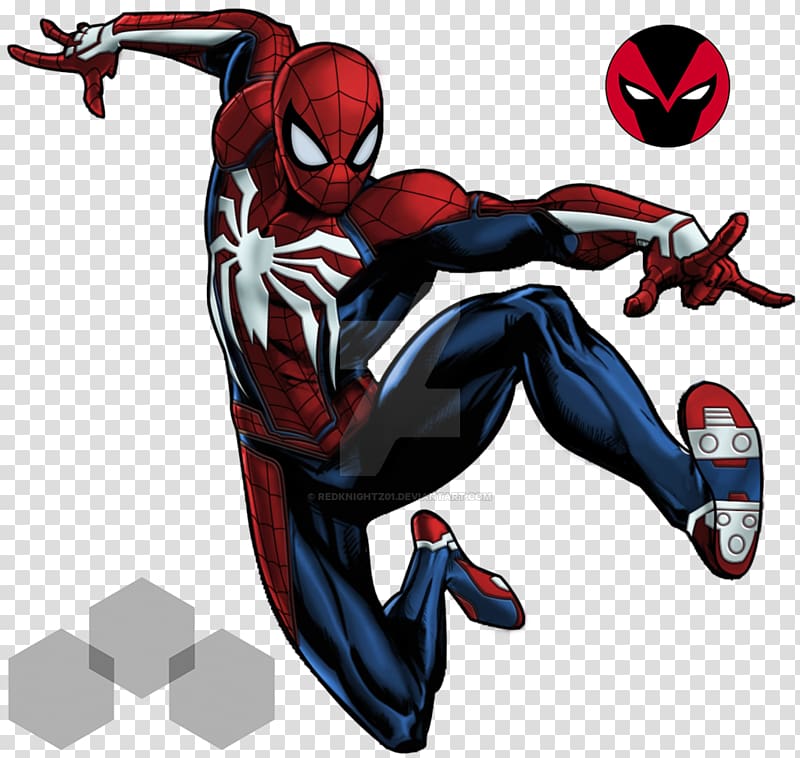 Spider-Man Marvel: Avengers Alliance Miles Morales Iron Man Captain America, silk transparent background PNG clipart