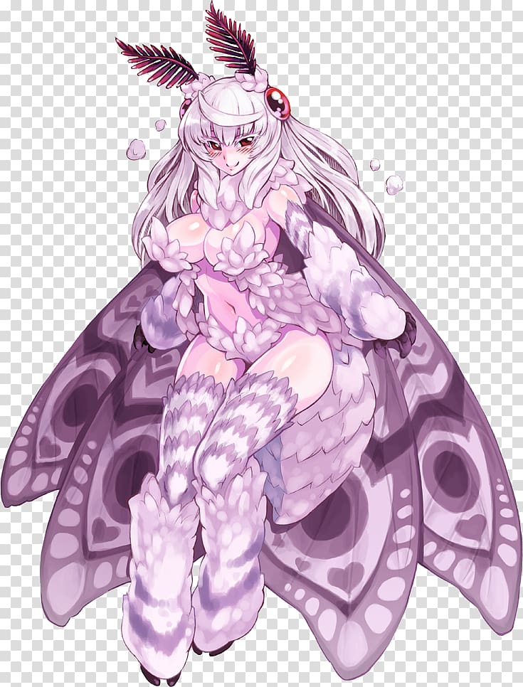Monster Girl Encyclopedia Mothman Monster Musume, mothman transparent background PNG clipart