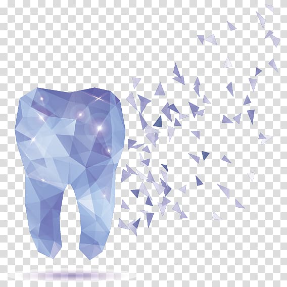 glass tooth illustration, Human tooth Dentistry, Crystal teeth transparent background PNG clipart