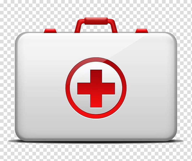 First Aid Kits First Aid Supplies Cardiopulmonary resuscitation Medical bag, First Aid facilities transparent background PNG clipart