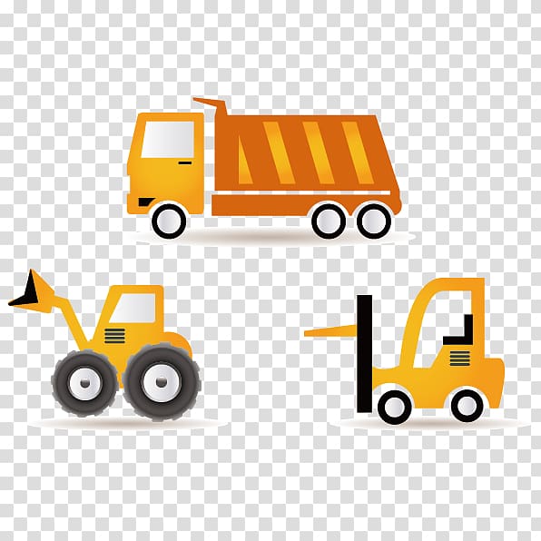 Car Transport , Cartoon bulldozer transparent background PNG clipart