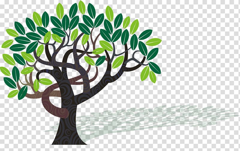 Shadow tree transparent background PNG clipart