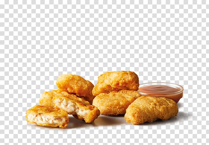 McDonald\'s Chicken McNuggets Chicken nugget Breakfast, How Chicken Nuggets Are Made transparent background PNG clipart