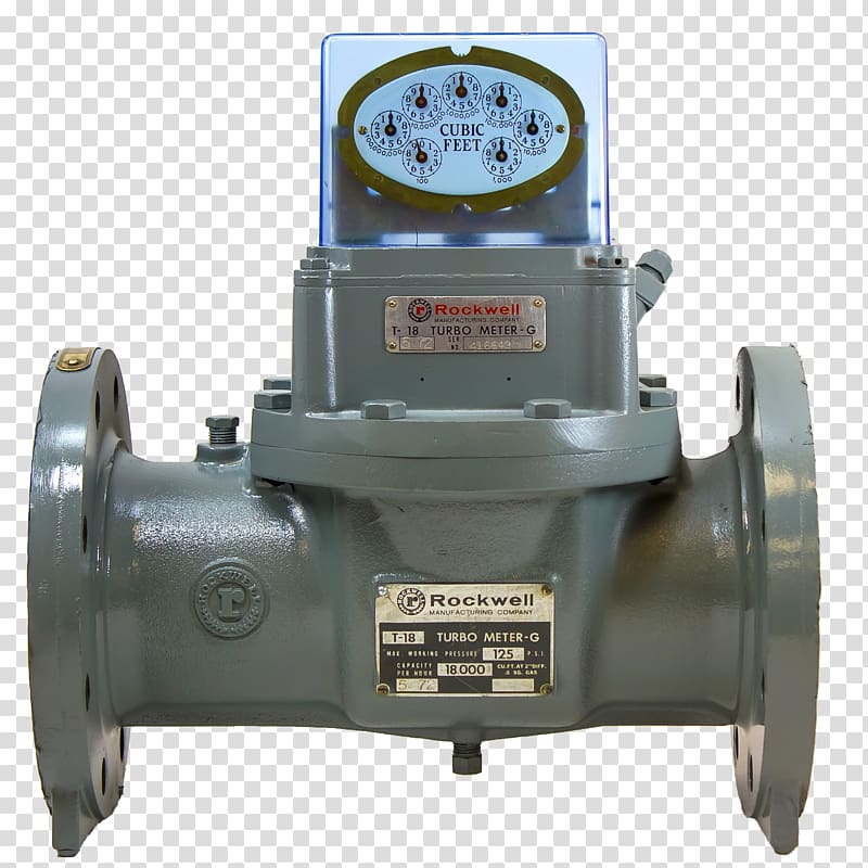 Gas meter Turbine Machine Water metering Natural gas, meter transparent background PNG clipart