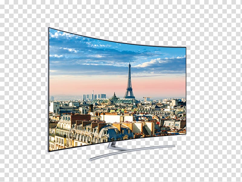 Quantum dot display Samsung Q8C Television LED-backlit LCD, samsung transparent background PNG clipart