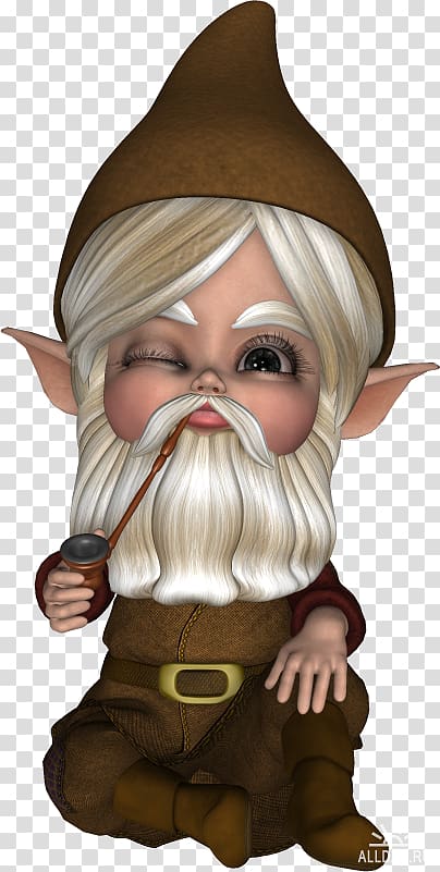 Garden gnome Dwarf Elf , Dwarf transparent background PNG clipart