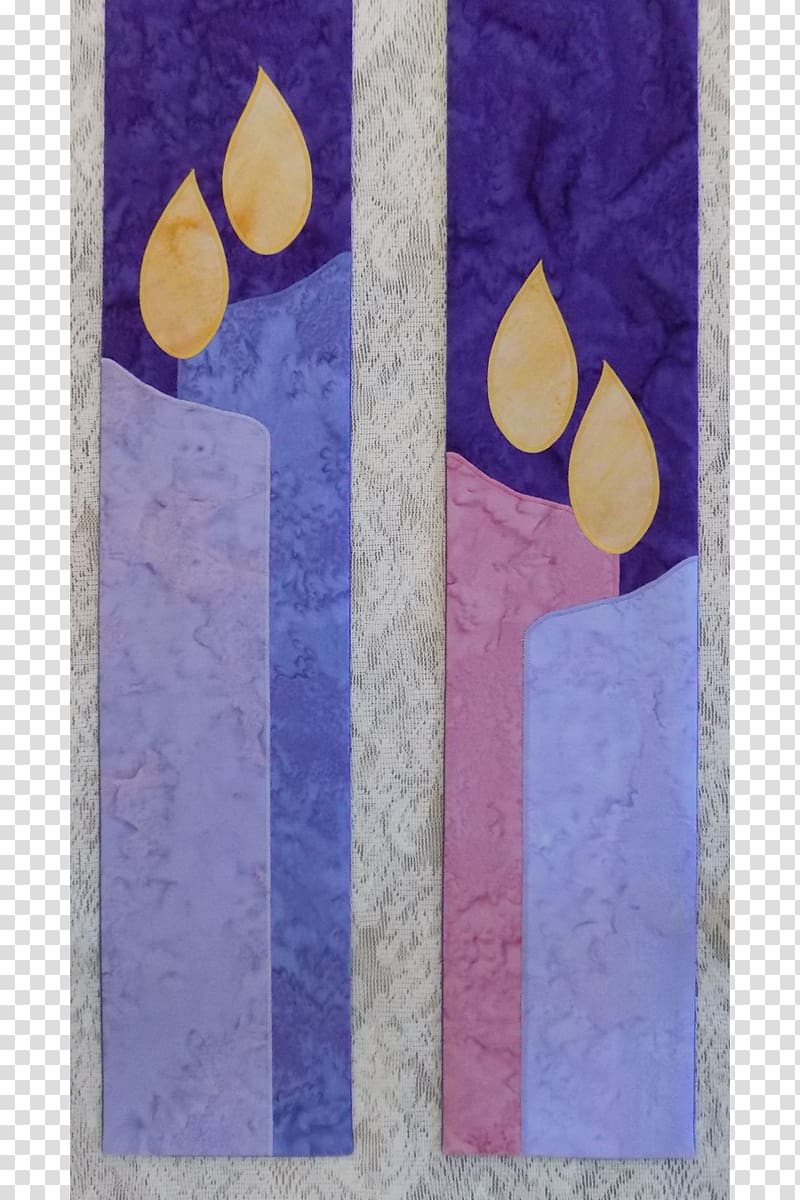 Hope, Peace, Joy & Love Advent candle Epiphany, Candle transparent background PNG clipart