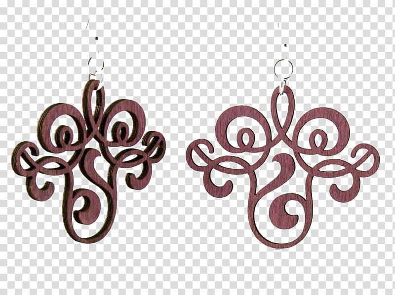 Earring Filigree Body Jewellery Christmas ornament, filigree transparent background PNG clipart