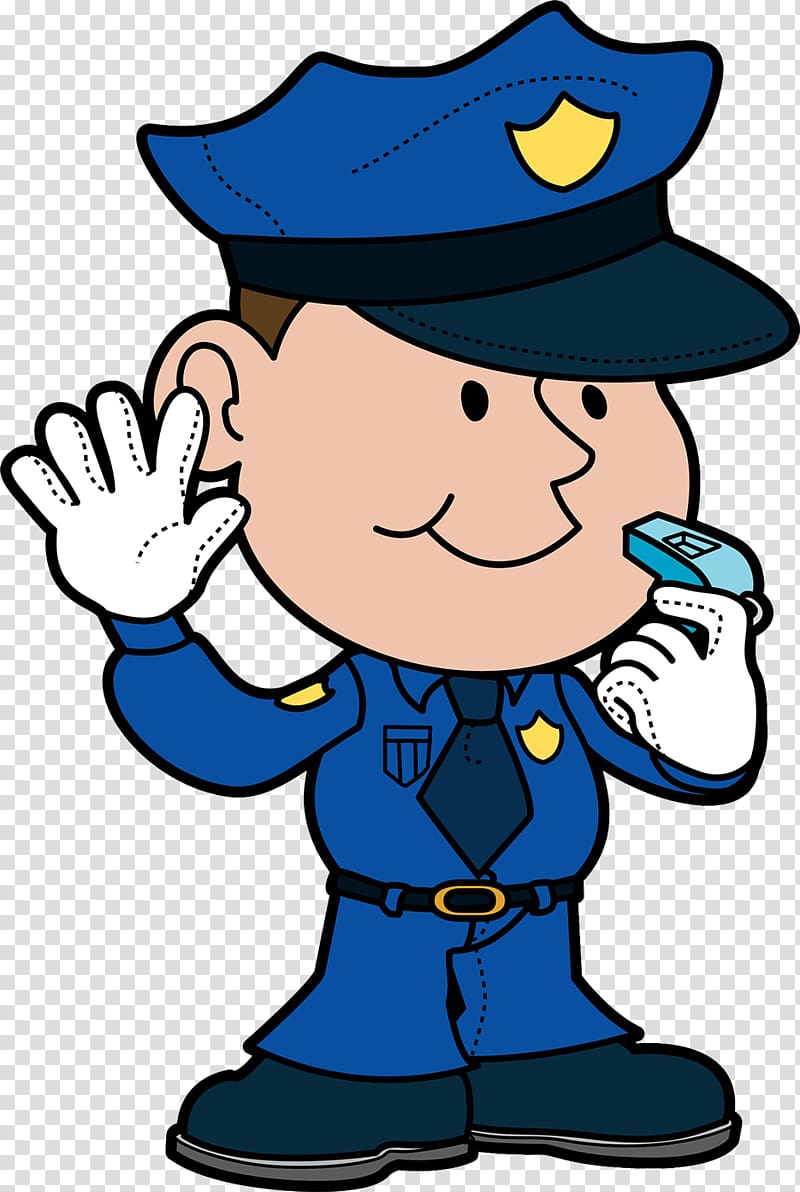 police officer cartoon , Police officer Free content , The traffic policeman in blue hat transparent background PNG clipart