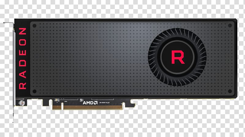 Graphics Cards & Video Adapters AMD Radeon 500 series AMD Vega Graphics processing unit, sapphire transparent background PNG clipart