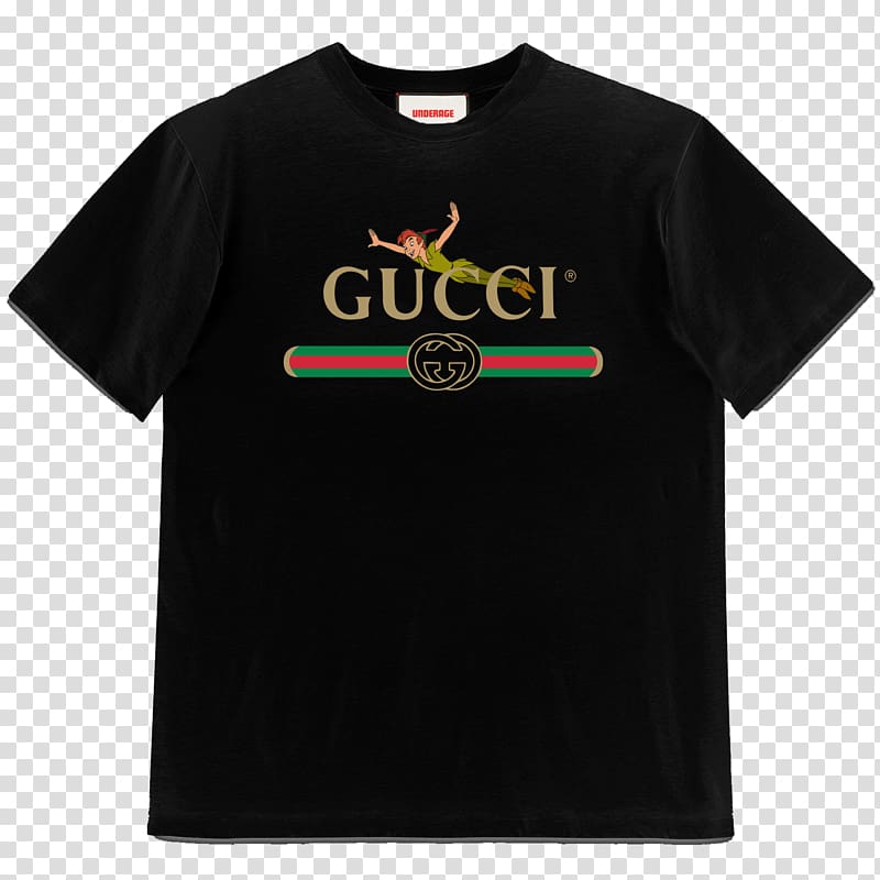 T-shirt Gucci Clothing Fashion, T-shirt transparent background PNG clipart