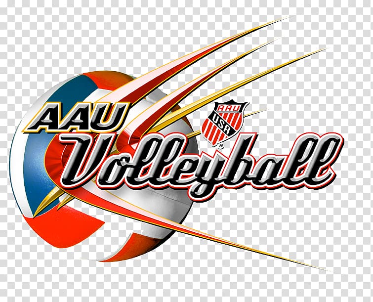Amateur Athletic Union Logo Volleyball Sports Sponsor, volleyball transparent background PNG clipart