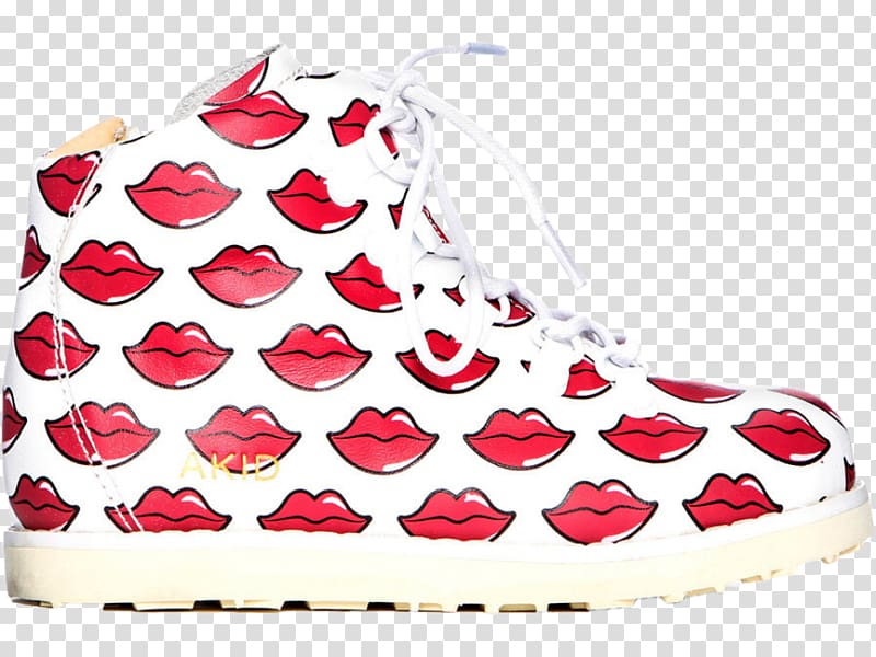 Shoe Sportswear Cross-training Sneakers Pattern, rainbow lips transparent background PNG clipart