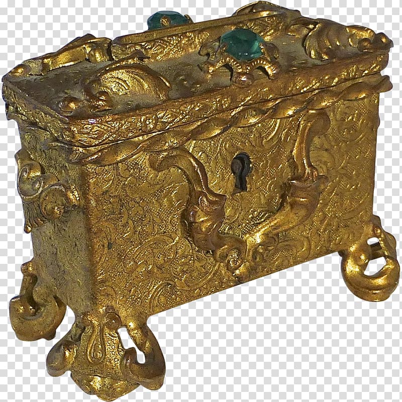 Buried treasure Gold Chest Metal, treasure chest transparent background PNG clipart