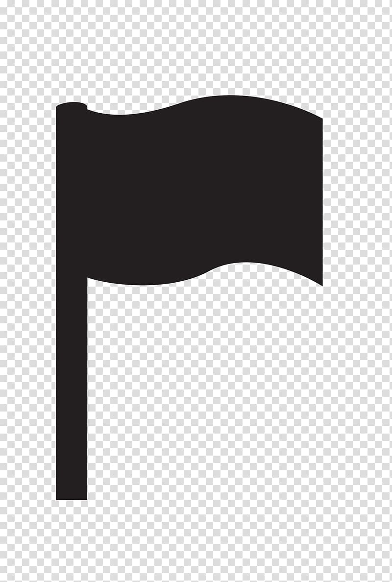 Black and white Flag, black flag pattern transparent background PNG clipart