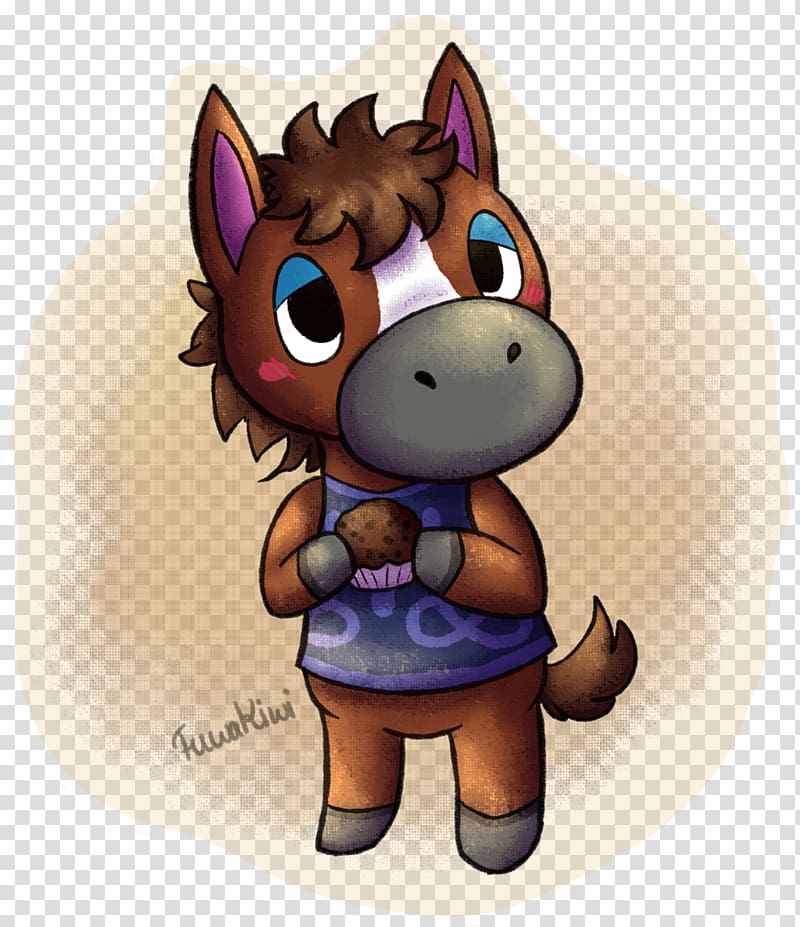 Animal Crossing: City Folk Animal Crossing: Wild World Animal Crossing: New Leaf Horse Art, horse transparent background PNG clipart