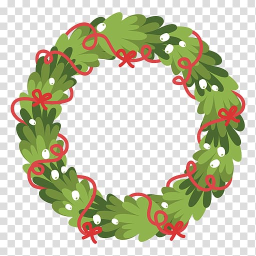 Christmas Wreath Garland , watercolor wreath transparent background PNG clipart