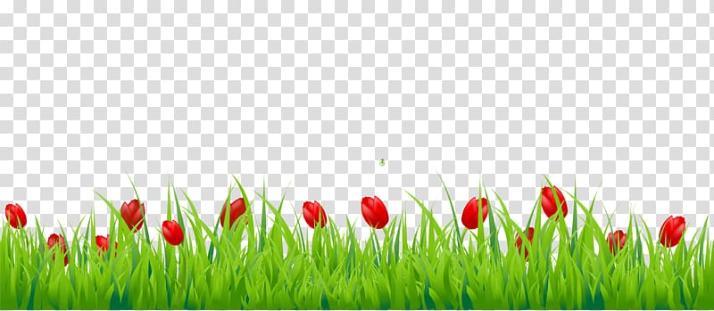 red flowers illustration, Chinese mesona , Grass transparent background PNG clipart