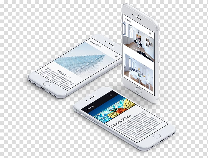 Feature phone Smartphone Responsive web design Mobile Phones, responsive grid builder transparent background PNG clipart