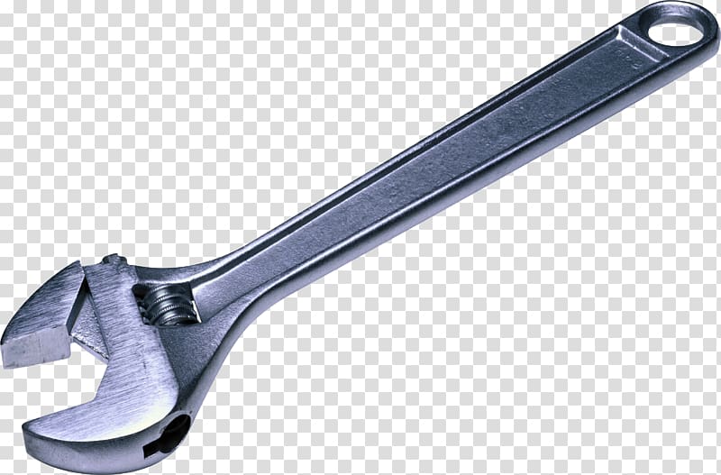 Wrench Adjustable spanner, Wrench Spanner transparent background PNG clipart