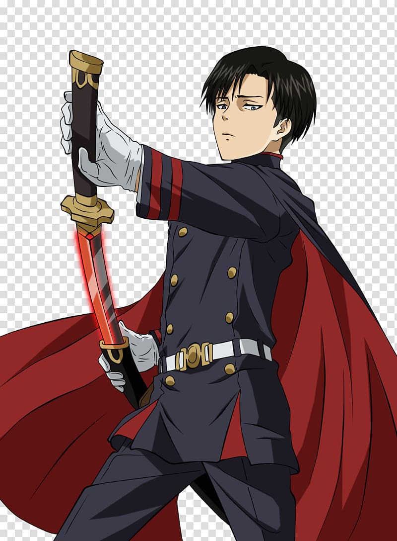 Mikasa Ackerman Eren Yeager Levi Seraph of the End Attack on Titan, grown ups transparent background PNG clipart
