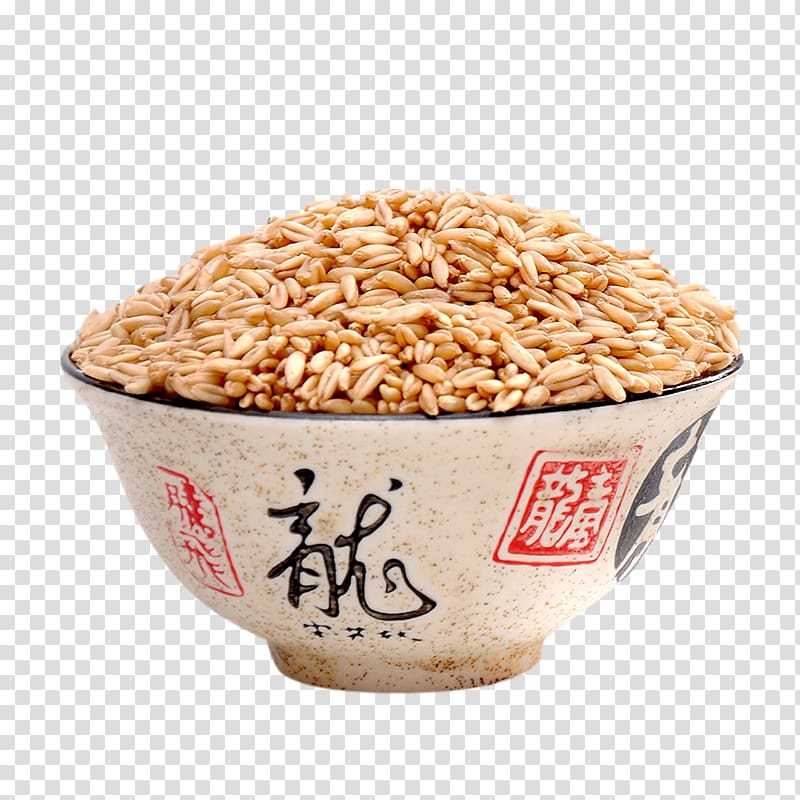 Brown rice Chinese cuisine Oat, Northeast Health Yan Maimi transparent background PNG clipart
