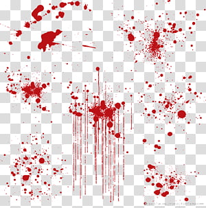 Blood Stains Red Blood Illustration Transparent Background Png