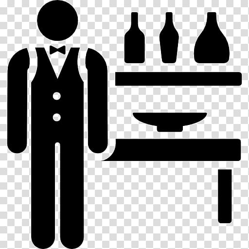 Restaurant Computer Icons Waiter Cafe, worked as a waiter transparent background PNG clipart