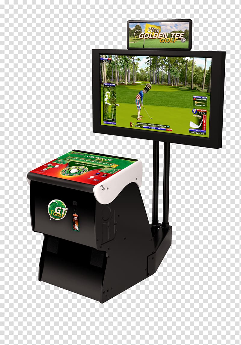 Golden Tee Golf Arcade game Incredible Technologies Video game, sports activities transparent background PNG clipart