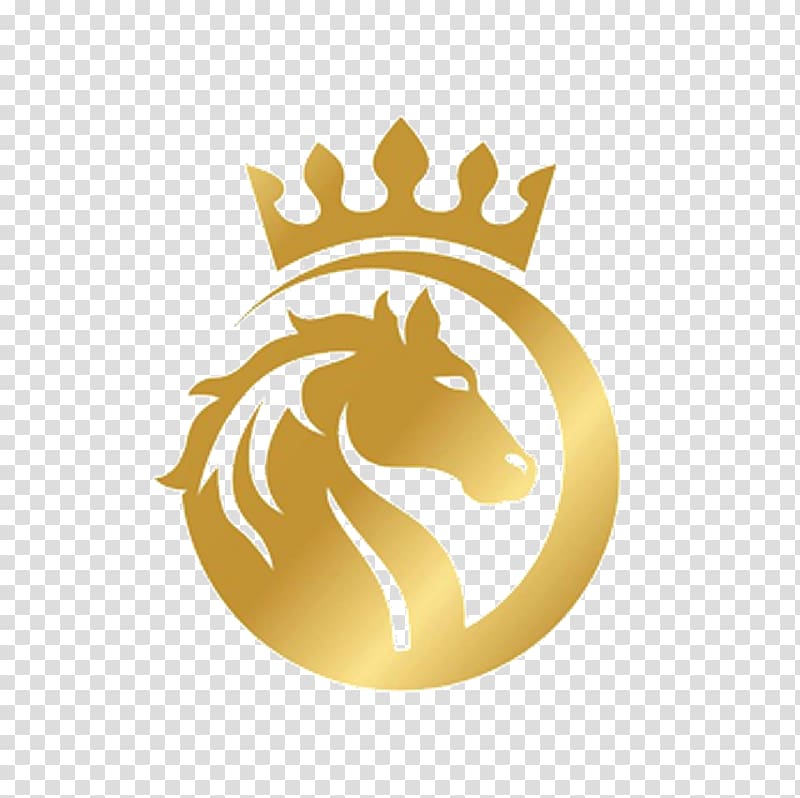 Logo American Quarter Horse Horse & Hound, horse head transparent background PNG clipart