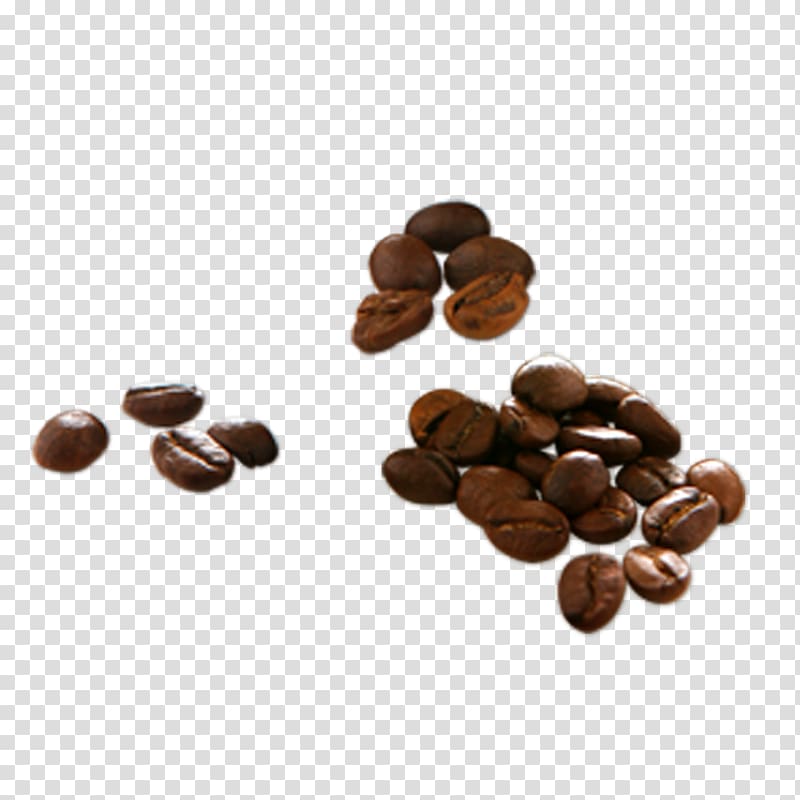Jamaican Blue Mountain Coffee Cafe Coffee bean, Creative coffee beans transparent background PNG clipart