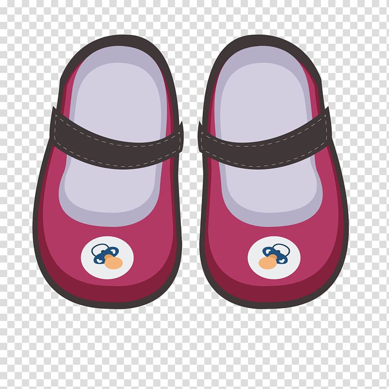 Slipper Shoe Infant Vans Sneakers, small red shoes transparent background PNG clipart