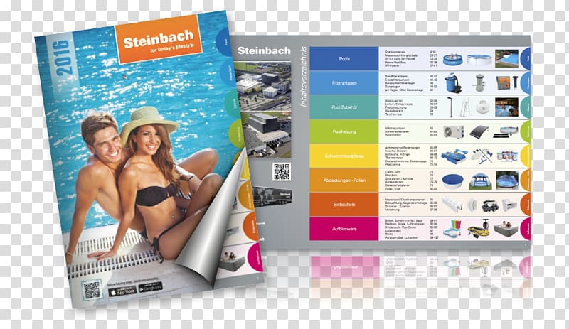 Catalog Steinbach VertriebsgmbH Brochure Table of contents Graphic design, summer splash transparent background PNG clipart