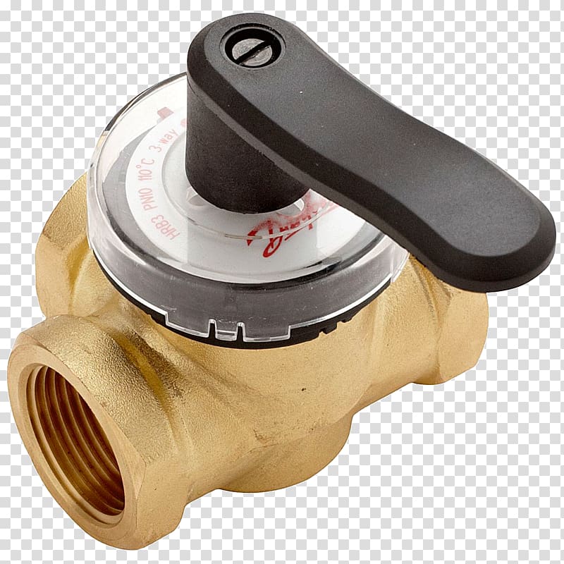 Danfoss Globe valve Tap Control valves, Brass transparent background PNG clipart