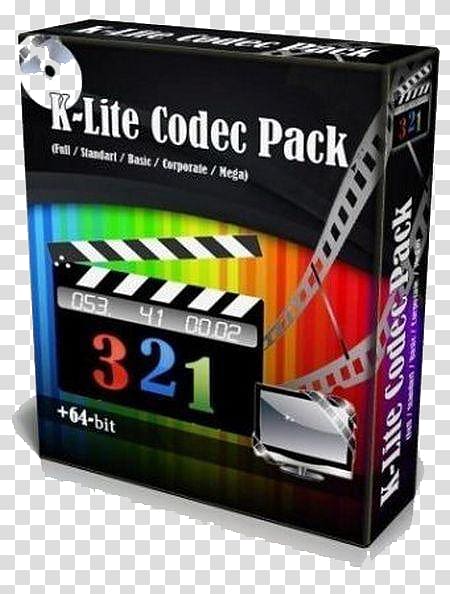K-Lite Codec Pack Media Player Classic DirectShow, Software Pack transparent background PNG clipart