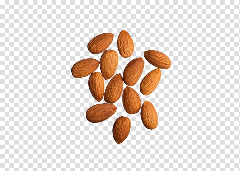 Almond milk Raw foodism Nut, almonds transparent background PNG clipart
