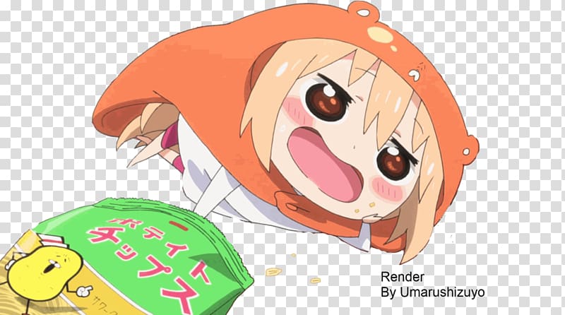 Himouto! Umaru-chan Anime Chibi Otaku, Anime transparent background PNG ...